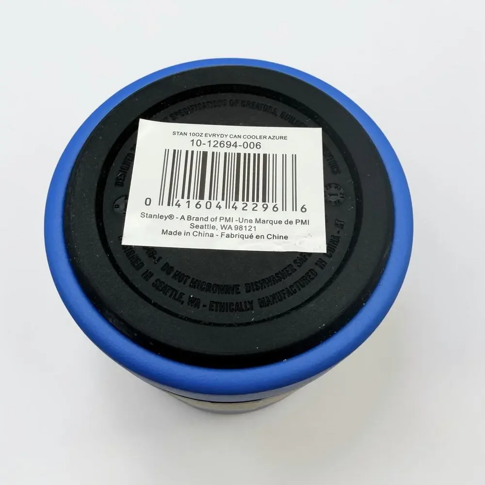 Stanley Everyday Can Cooler 10 oz Blue NWT - Picture 5 of 5